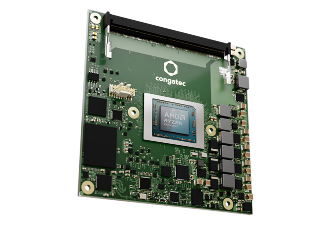 congatec uveils COMs with AMD processors