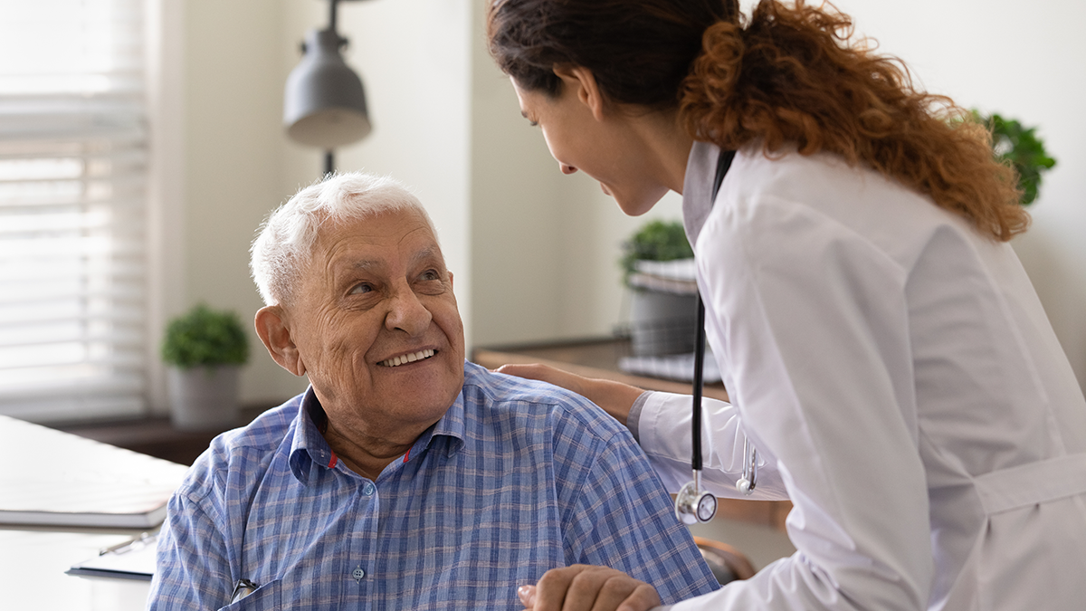 Smart technology is being used to support elderly people